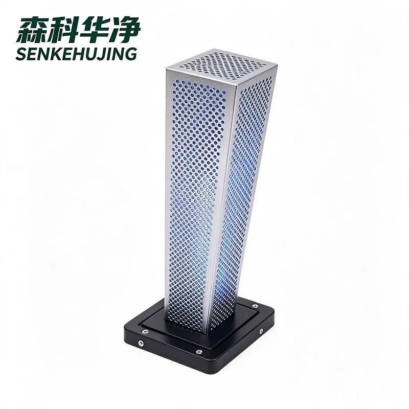 风管式纳米光子空气净化装置单塔式结构
