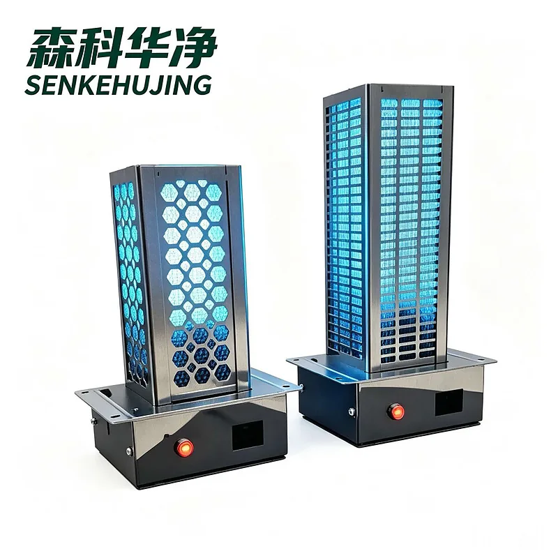 风机盘管专用纳米光子净化杀菌器 CL 系列插入式双机外观