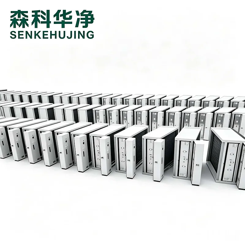 空调箱式静电除尘空气净化装置大风量机组阵列