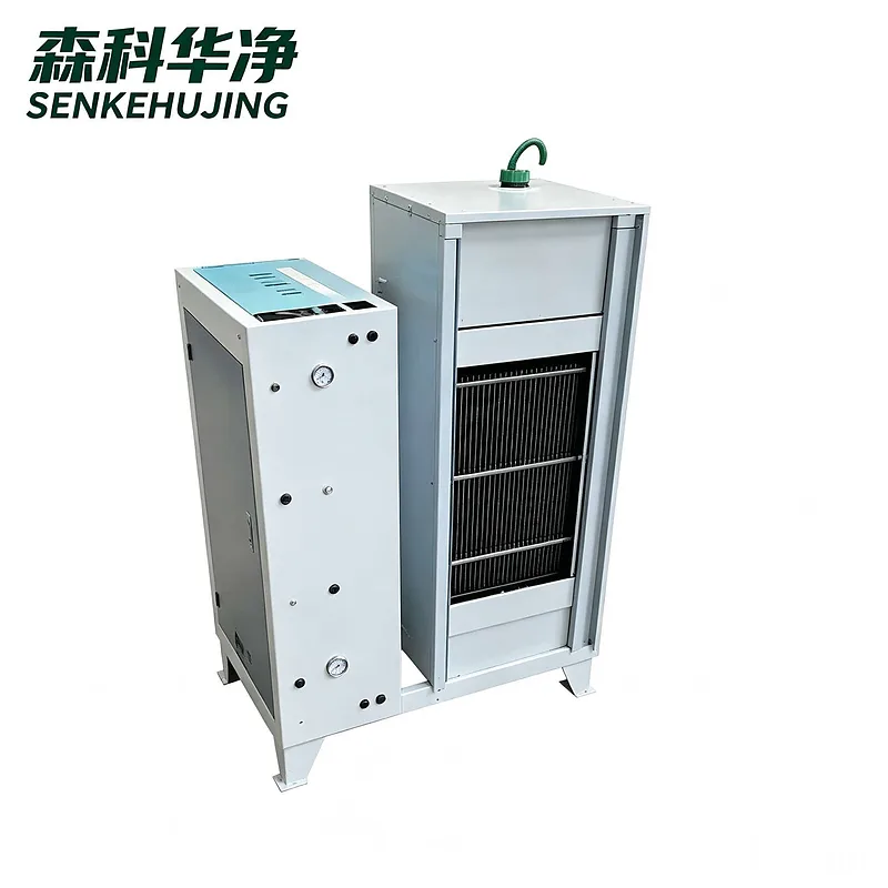 第一代静电空气净化装置立式机组整机外观
