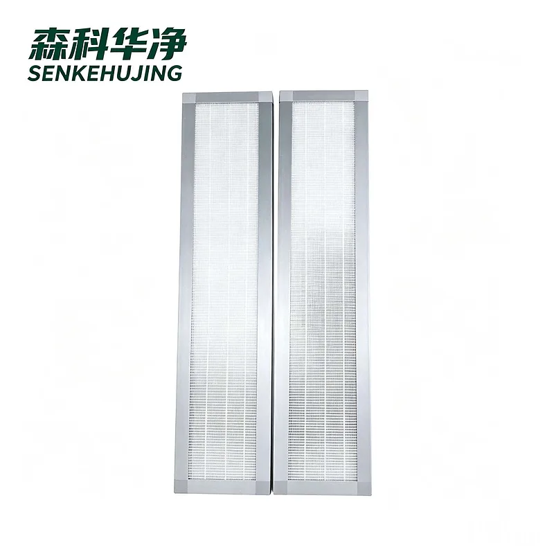 回风口阻隔式空气过滤器铝框滤芯与静电纺丝驻极滤材